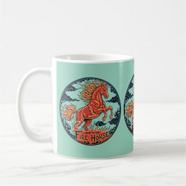Café Taza del Año del Caballo de Fuego