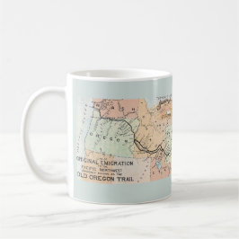 Café Taza del antiguo sendero de Oregón