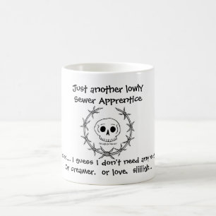 Café Taza del aprendiz de la alcantarilla