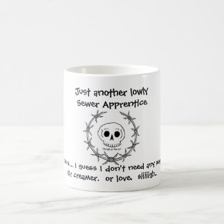 Café Taza del aprendiz de la alcantarilla