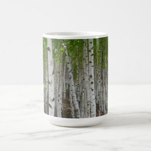Café Taza del árbol de abedul