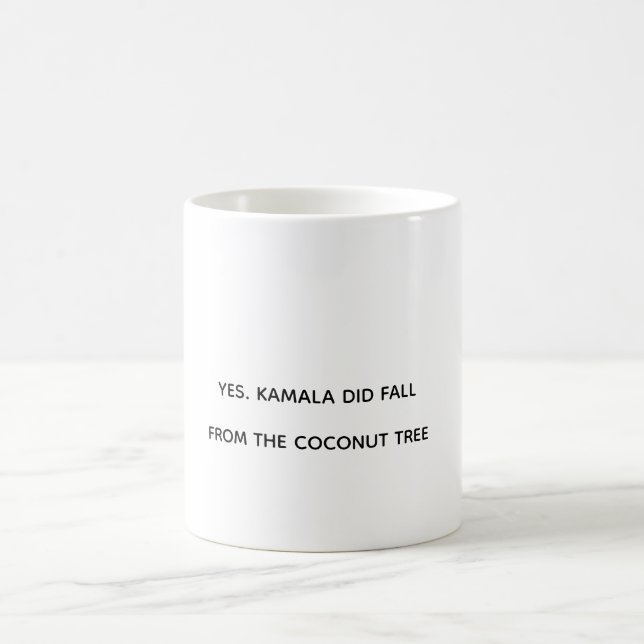 Café Taza del árbol de coco Kamala (Centro)