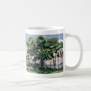 Café Taza del árbol de Kapok