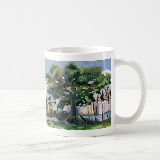 Café Taza del árbol de Kapok (Derecha)