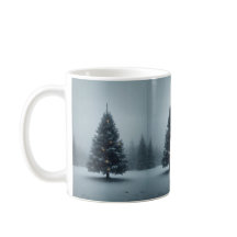 Taza del árbol de Navidad