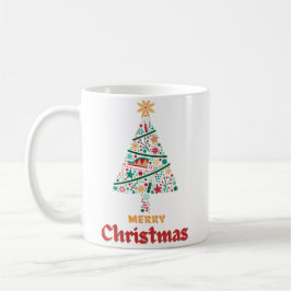 Café Taza del árbol de Navidad