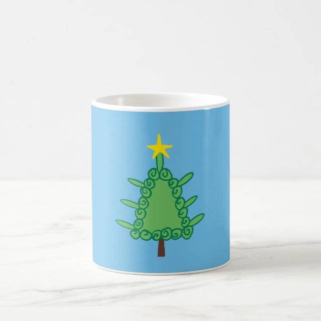 Café Taza del árbol de navidad de Barelines Willy (Centro)