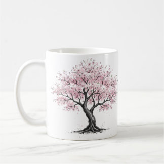 Café Taza del árbol de Sakura