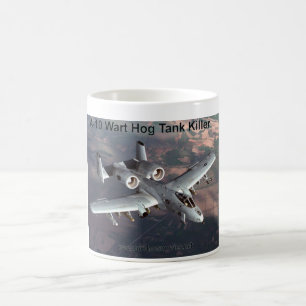Café Taza del asesino del tanque del cerdo de la