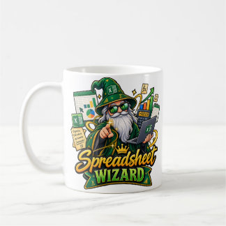 Café Taza del Asistente de Hoja de Cálculo | Excelente