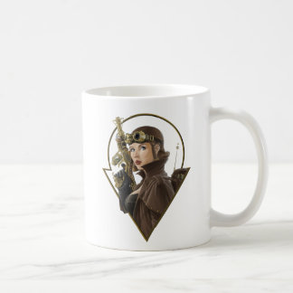 Café Taza del aviador de Steampunk