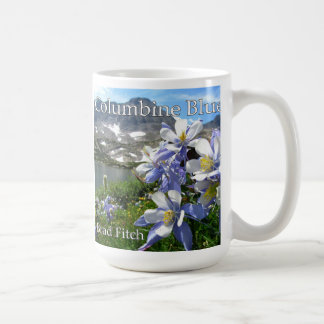 Café Taza del azul de Columbine