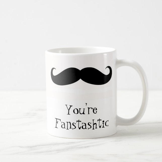 Café Taza del bigote de Fanstashtic (Derecha)