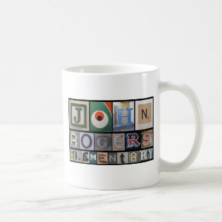 Café Taza del blanco de Juan Rogers