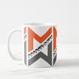 Café Taza del blanco de ManeuverMotorsports