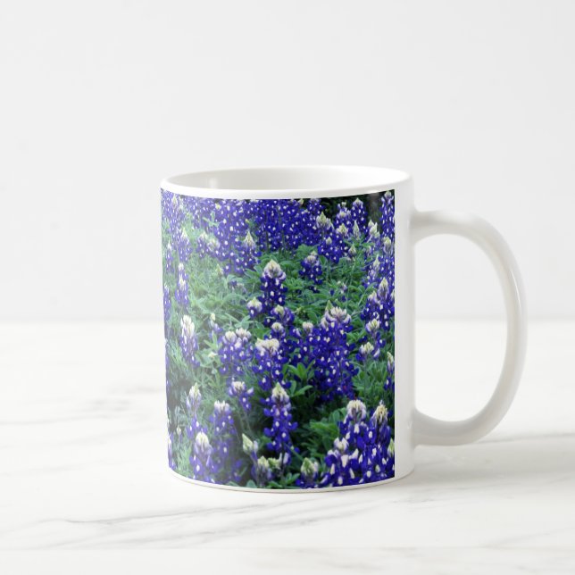Café Taza del Bluebonnet de Tejas (Derecha)