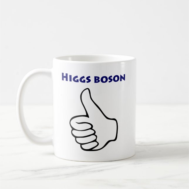 Café Taza del bosón de Higgs (Izquierda)