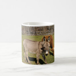 Café Taza del burro y de la vaca