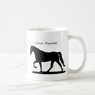 Café Taza del caballo de Gaited