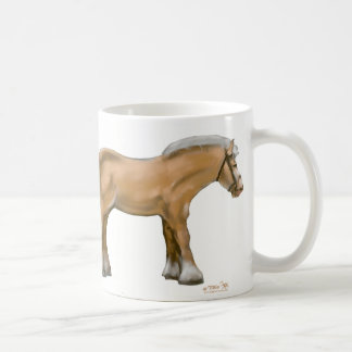 Café Taza del caballo de proyecto