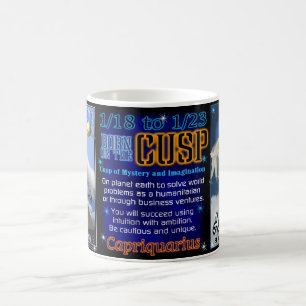 Café Taza del cambio de signo del acuario del
