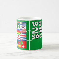 Taza del campo de las banderas del mundial 2010