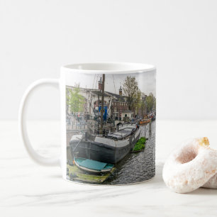 Café Taza del canal de Amsterdam