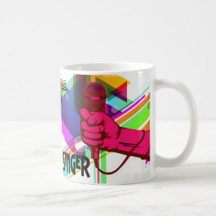 Café Taza del cantante de la boda del Teatro- del