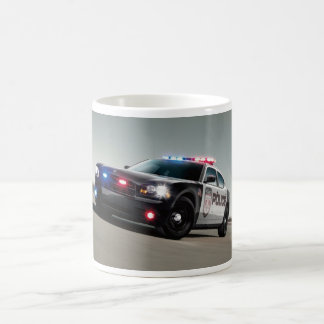 Café Taza del cargador del dux de la policía