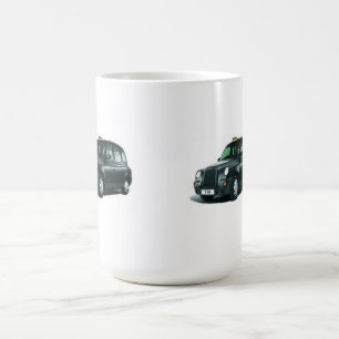 Café Taza del carro de Caballo de alquiler del taxi