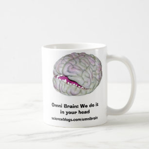 Café Taza del cerebro de Omni