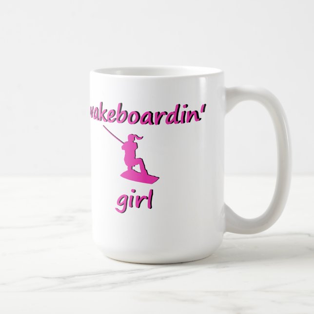 Café Taza del chica de Wakeboardin (Derecha)