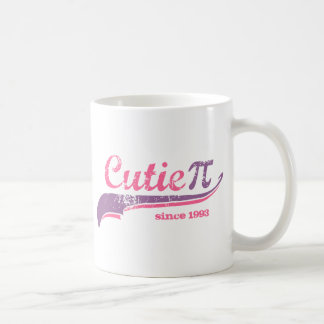 Café Taza del chica del friki de la matemáticas de