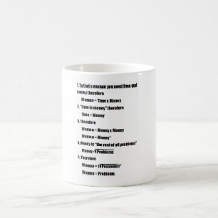 Café Taza del chiste de la matemáticas