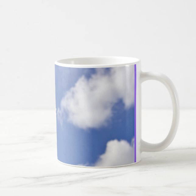 Café Taza del cielo de la margarita (Derecha)