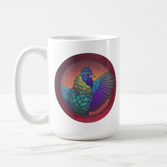 Café Taza del Círculo de Pollo (Izquierda)