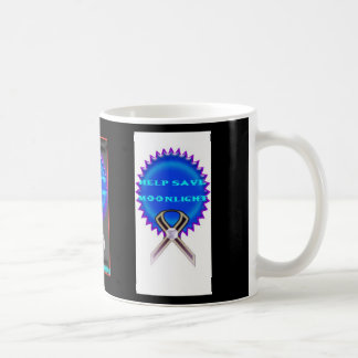 Café taza del claro de luna