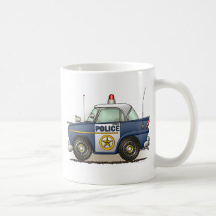 Café Taza del coche del poli de Crusier de la policía