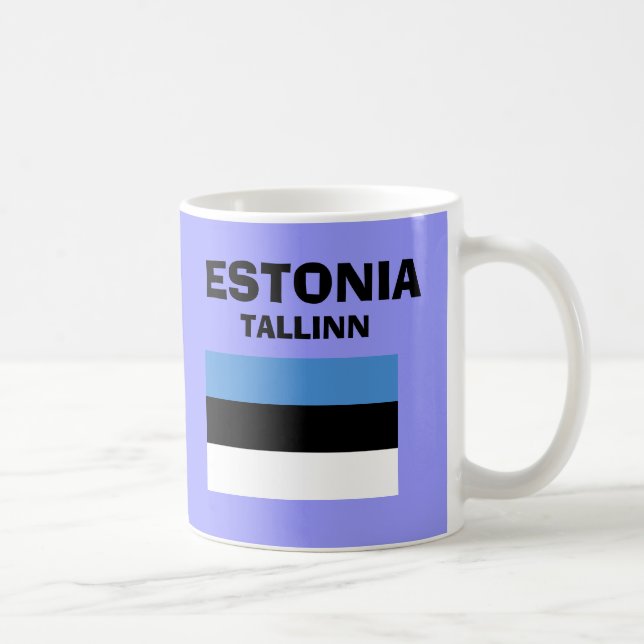 Café Taza del código de país de Estonia* EE (Derecha)