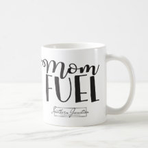 Taza del combustible de la mamá