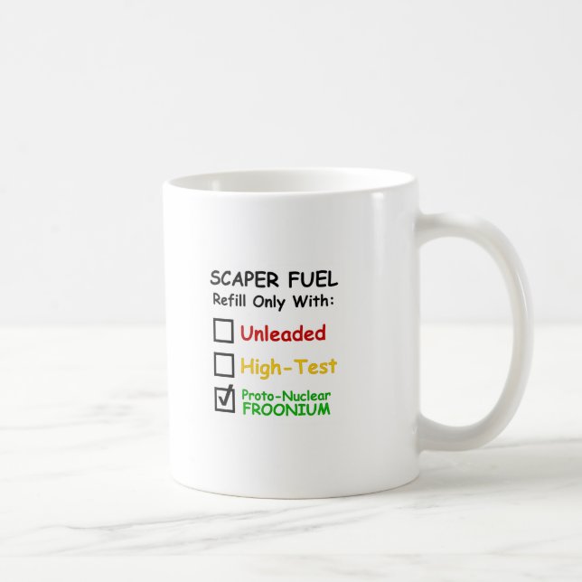 Café Taza del combustible de Scaper (Derecha)