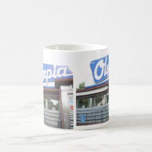 Café Taza del comensal de Olympia