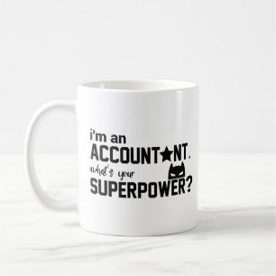 Café Taza del contable soy regalos del contable de la