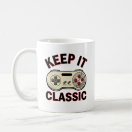 Café Taza del Controlador de Videojuegos Retro Clásico