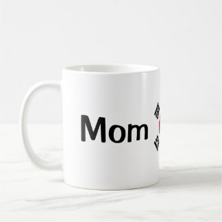 Café Taza del coreano de la mamá