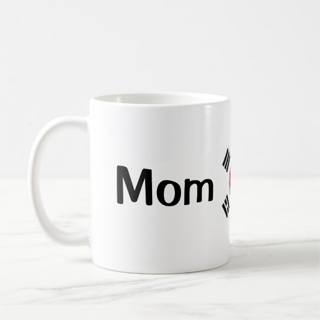Café Taza del coreano de la mamá (Izquierda)