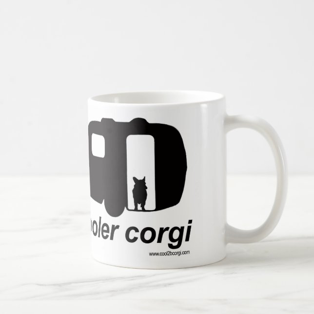 Café Taza del Corgi de Boler (Derecha)