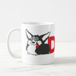 Café Taza del Corgi de Derp