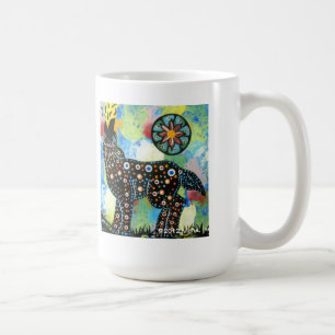 Café Taza del coyote de Mana