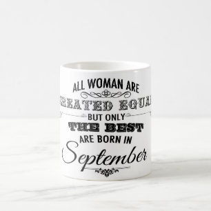 Café Taza del cumpleaños de septiembre